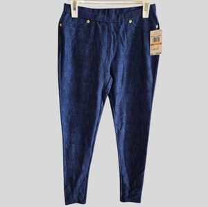 Michael Kors Indigo Jeggings Women’s Size Small Stretch Denim Pull-On Pants NWT